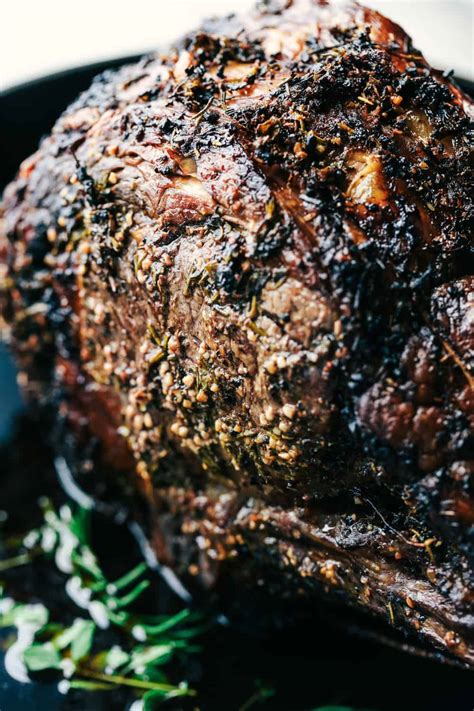 Watch your email for recipe ideas, tips and tricks. Garlic Butter Herb Prime Rib | The Recipe Critic