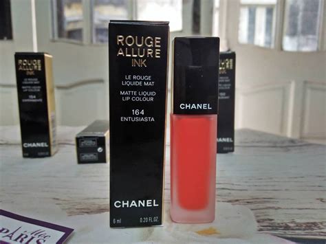 Son Chanel Rouge Allure Ink 164 Entusiasta Mộc Paris