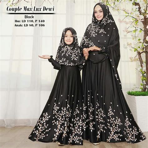 Pernahkah anda melihat peragaan busana yang ditampilkan oleh anak kecil? Gamis Couple Maxmara Lux Dewi | Baju Muslim Ibu dan Anak ...