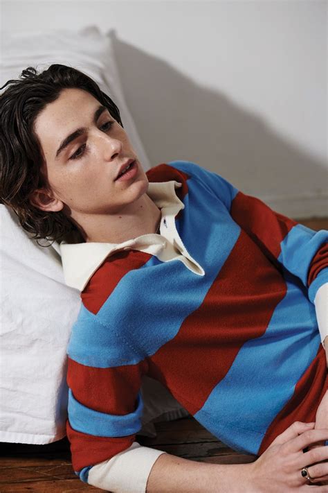 Timothée Chalamet Photoshoot By Collier Schorr For Vman 2018