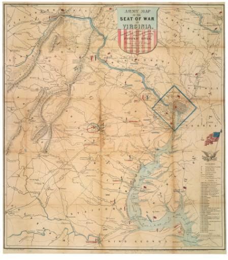 Library Of Virginia Civil War Research Guide Maps