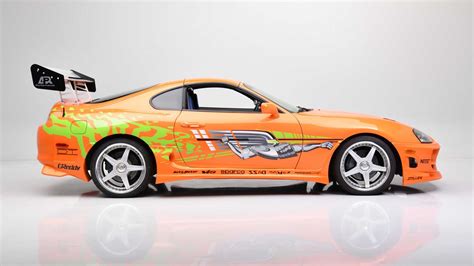 Paul Walker S Toyota Supra From Fast Furious Sells For Record Autoevolution