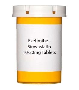 Ezetimibe Simvastatin Mg Tablets