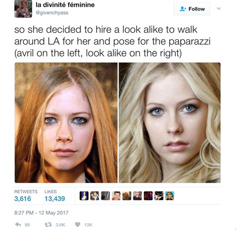 Avril Lavigne Died In 2003 Was Replaced By Look Alike Hilarious Conspiracy Theory Claims The