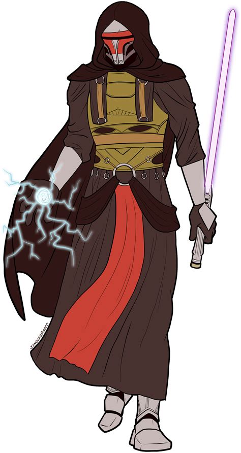 I Tried Drawing Darth Revan For Revenge Of The Sixth Even Though Its