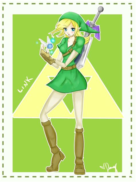 Female Link Female Link Anime Characters Zelda Characters