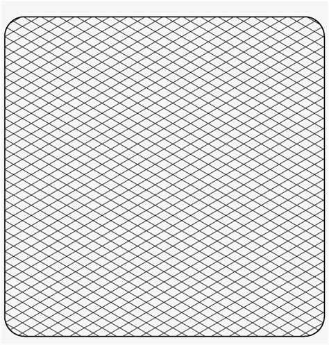 Isometric Grid Graph Paper Transparent Png 1275x1275 Free