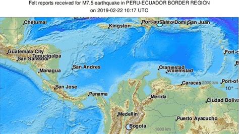 A strong earthquake measuring 6.7 on the moment magnitude scale struck ecuador early today, one month after a much a week after ecuador's devastating earthquake, president rafael correa has. Powerful 7.5 magnitude earthquake hits Peru-Ecuador border ...