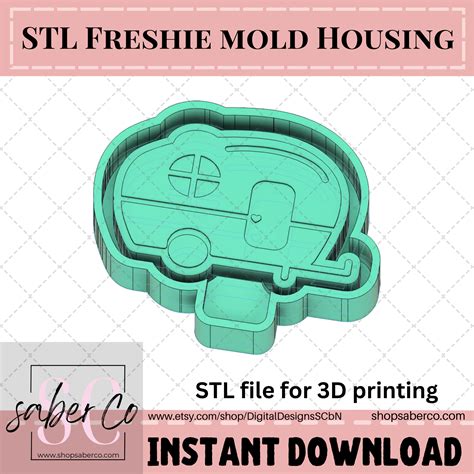 Camper Freshie Mold Stl Instant Download Stl File Only 3d Printing Etsy