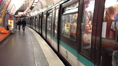 Paris Metro Train Youtube