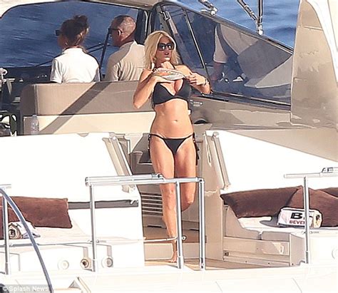 Victoria Silvstedt Shows Off Incredible Bikini Body In Monaco Daily