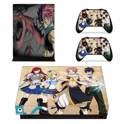 Fairy Tail Xbox One X Skin Decal For Console And 2