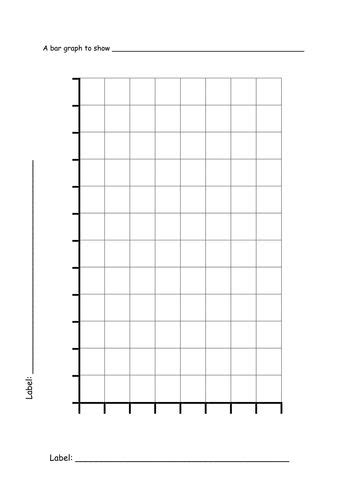 blank picture graph template  templates  templates