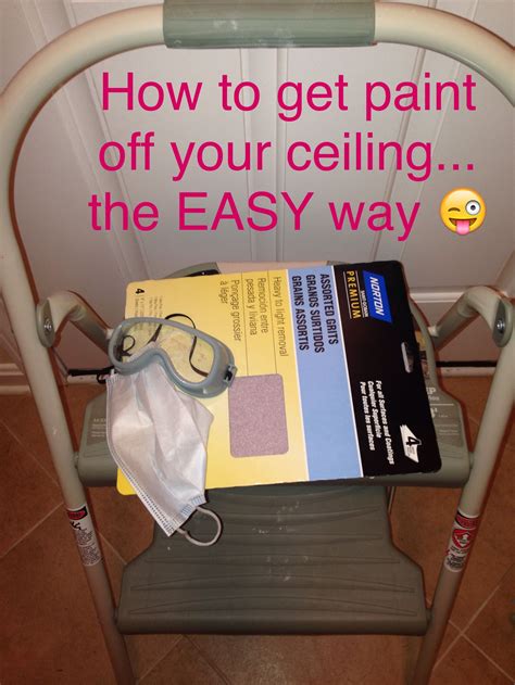 How To Get Paint Off Ceiling Paintraw
