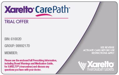 Pricing and coupons * prices are without insurance XareltoCarePath Web Offer