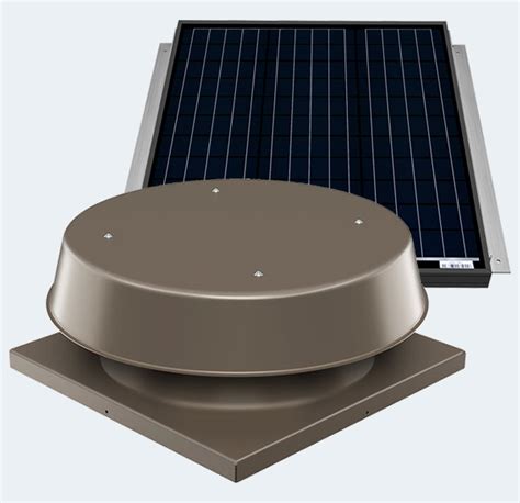 Kennedy Curb Mount Solar Attic Fan Product Info