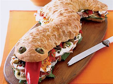 Snake Sandwich Recipe Recipe Halloween Menu Halloween Food Dinner