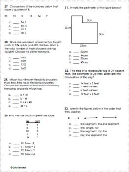 4th Grade STAAR Math Practice Tests, Plus Bonus Financial Literacy Test