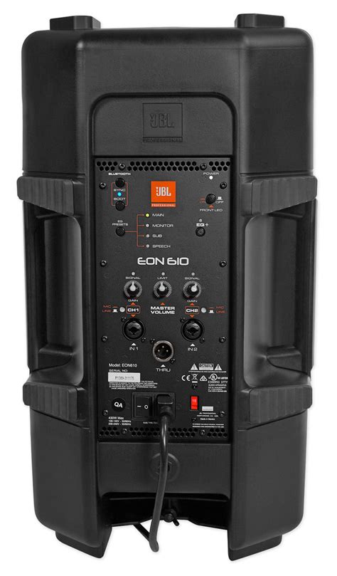 Jbl Eon610 10 1000 Watt 2 Way Powered Active Dj Pa Speaker System W