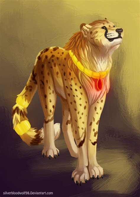 Magic Creatures Cheetah King Big Cats Art Vampires And Werewolves