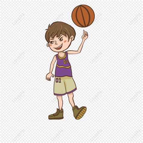 Мультфильм мальчик играет в баскетбол изображениеФото номер 401457751