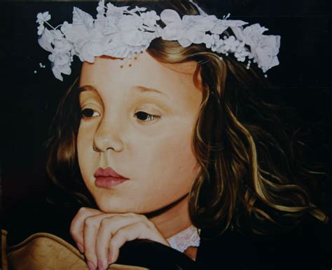 Painting Of Christy Oil On Canvas By Desiree Resetar Oil On Canvas