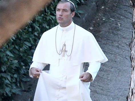 The Young Pope Trailer Jude Law Still Manages To Be Sexy As The Pope Video The Courier Mail