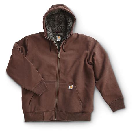 Carhartt Paxton Zip Front Hooded Sweatshirt 594014 Sweatshirts