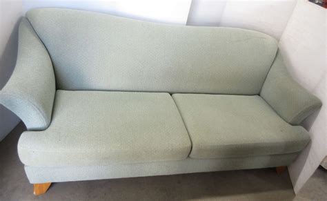 Albrecht Auctions Light Green Couch