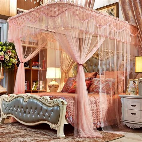 Lovewm Luxury Romantic Hung Dome Mosquito Net Princess Insect Bed