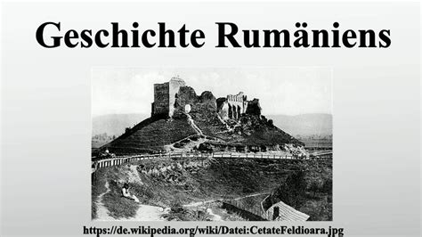 Geschichte Rumäniens - YouTube