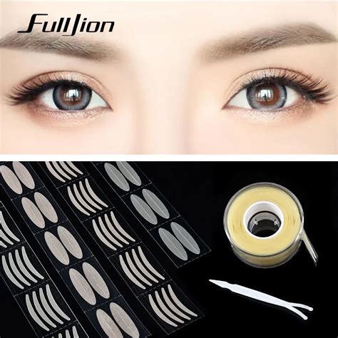 Fulljion Pcs Eyelid Tape Sticker Invisible Clear Beige Double Eyelid