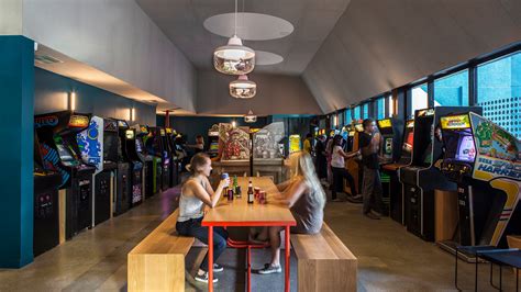From Pac Man To Pinball Las Coolest Arcade Bars Journal Hotels