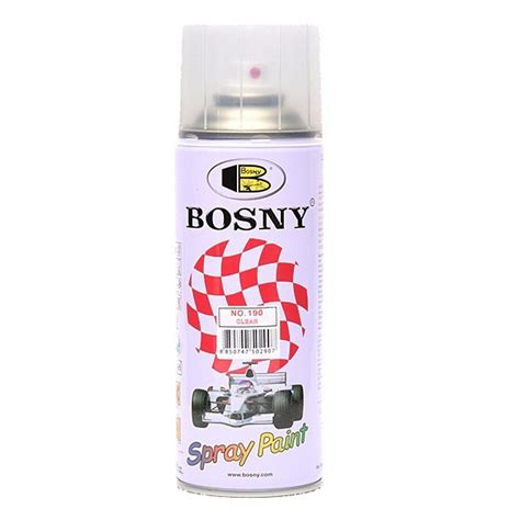 Bosny Acrylic Spray Paint No 190 Clear Gloss Lacquer Shopee Philippines