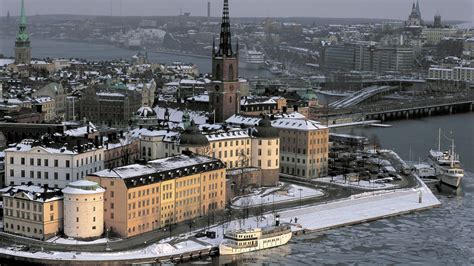 winter, Sweden, Stockholm, Gamla, Stan Wallpapers HD / Desktop and ...