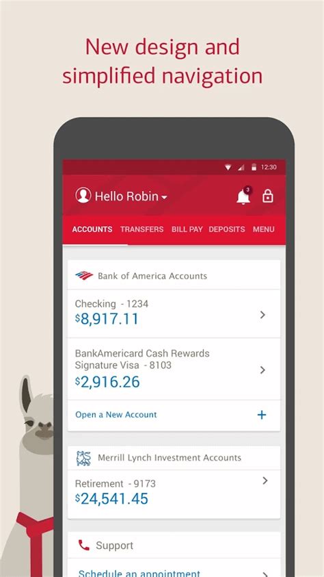 News and the card is not currently available on the site. Bank of America's Android App Gets Redesigned
