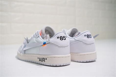 Colorways like white/metallic blue and white/natural grey were among the earliest air jordan 1 low releases. OFF White x Nike Air Jordan 1 Low White Blue AA3834-100 ...