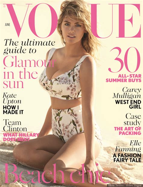 Kate Upton Covers British Vogue June Issue Reveals Her Biggest Fight