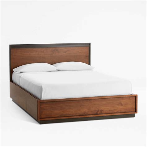 Blair Queen Storage Bed Reviews Crate And Barrel