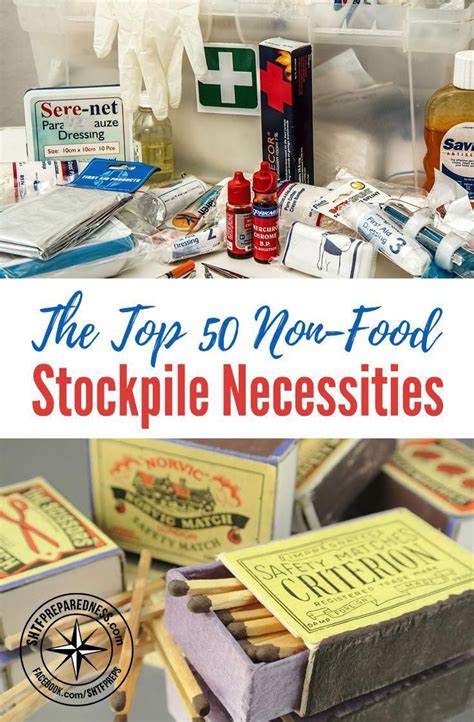 The Top 50 Non Food Stockpile Necessities — There Are All Sorts Of
