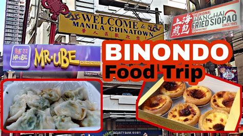 Food Trip In Binondo Youtube
