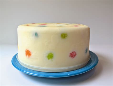 Once Upon A Pedestal Surprise Inside Cake Hidden Polka Dots ICE