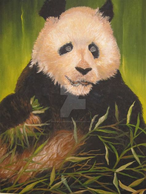 Little Panda By Marcelajuradoarte On Deviantart