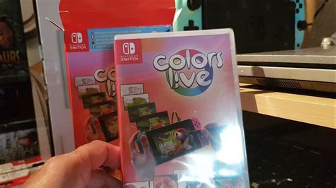 Unboxing Colors Live Nintendo Switch Español Youtube