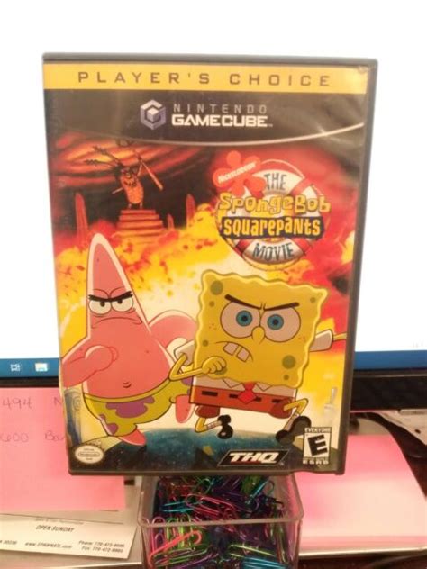The Spongebob Squarepants Movie Gamecube With Booklet Ebay
