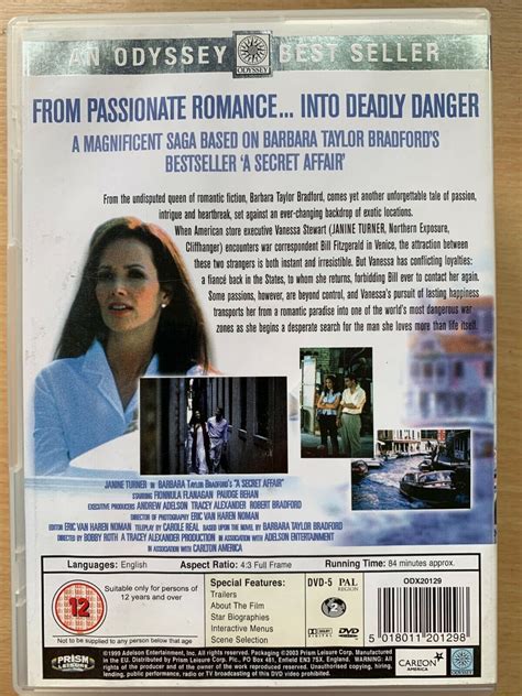 a secret affair dvd 1999 barbara taylor bradford tv movie film w janine turner ebay