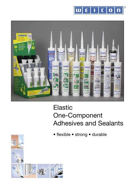 Elastic One Component Adhesives And Sealants