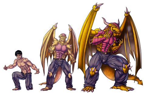Ryu Transformation Stages By Josfouts On Deviantart