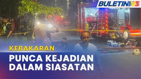 KEBAKARAN Punca Kejadian Di KG Pandan Diketahui Dalam Tempoh 2 Minggu