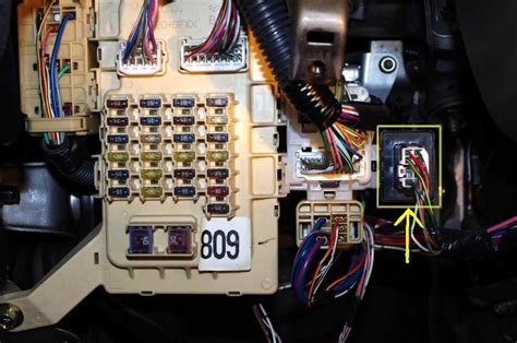 2007 Toyota Camry Flasher Relay Location